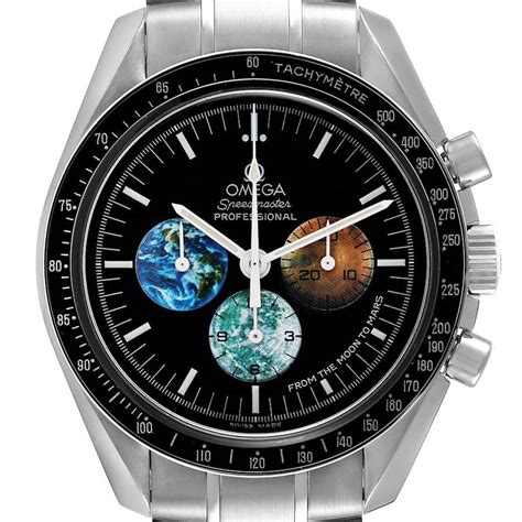 omega speedmaster mars to moon|omega moon to mars watch.